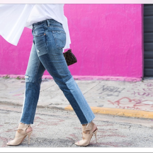 Anthropologie Denim - Levi’s 517 Patchwork Jeans